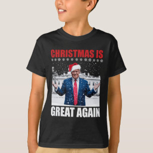 Vintage Make Weihnachten wieder großartig Xmas Lus T-Shirt