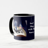 Vintage Malaria-Mücke Tasse (Vorderseite Links)