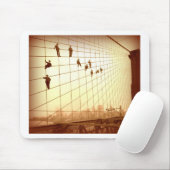 Vintage-Maler Brooklyn Bridge Mousepad (Mit Mouse)