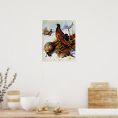 Vintage Malerei / Schnappschnupfen Poster (Küche)