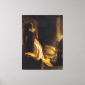 Vintage Malerei von Prinzessin Tarakanova Leinwanddruck (Vorderseite)