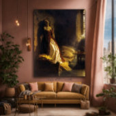 Vintage Malerei von Prinzessin Tarakanova Leinwanddruck