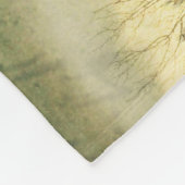 Vintage Mallard Duck Weathered Postcard Fleecedecke (Ecke)