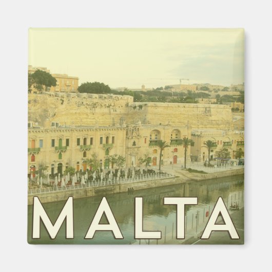 Vintage Malta Magnet (Vorne)