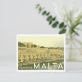 Vintage Malta Postkarte (Stehend Vorderseite)