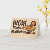 Vintage Mama Karte (Gelbe Blume)