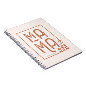 Vintage Mama Notizblock (Rechte Seite)