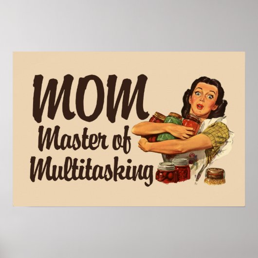 Vintage Mama Poster (Vorne)