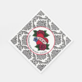 Vintage Mama Tattoo Paper Napkins Serviette (Ecke)