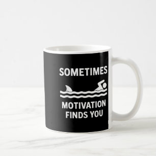 Vintage Manchmal Findet Motivation Dich Tee - Lust Kaffeetasse
