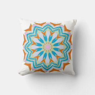 Vintage Mandala, florale Mandala. Orientalische Ma Kissen