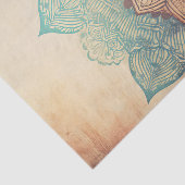 Vintage Mandala-Tissue-Seite Seidenpapier (Ausschnitt)