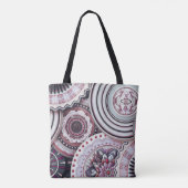 Vintage Mandalas Tasche (Rückseite)