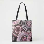 Vintage Mandalas Tasche (Vorderseite)
