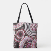 Vintage Mandalas Tasche (Rückseite)