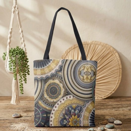 Vintage-Mandalas Tasche