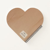 Vintage Mangosteen-Illustration Notizblock (Rückseite)