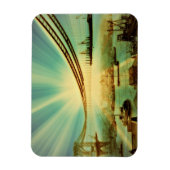 Vintage Manhattan Bridge Magnet (Vertikal)