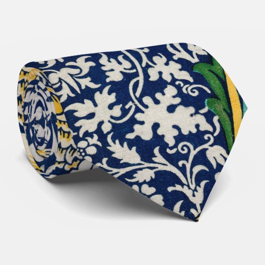 Vintage Männer Krawatte William Morris (Gerollt)