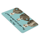 Vintage Männer Magnet (Rechte Seite)