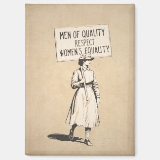 Vintage Männer von Qualität respektieren die Gleic Magnet