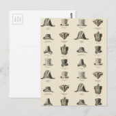 Vintage Männerhasen Postkarte (Vorne/Hinten)