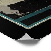 Vintage Männermode/Reisen Art Deco Poster (Ecke)