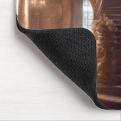 Vintage Mansardentreppe Mousepad (Ecke)