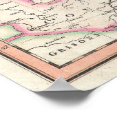 Vintage Map of Bavaria Germany (1799) Poster (Ecke)