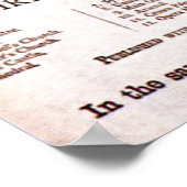 Vintage Map of Berlin Germany (1870) Poster (Ecke)