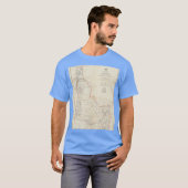 Vintage Map of Idaho 1938 T-Shirt (Vorne ganz)