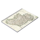 Vintage Map of Ireland (1771) Notizblock (Linke Seite)