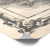 Vintage Map of Ireland and Scotland (1862) Poster (Ecke)