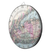 Vintage Map of Long Island 1880 Dartscheibe (Vorderseite rechts)