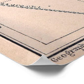 Vintage Map of Utrecht Netherlands (1897) Poster (Ecke)