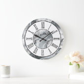 Vintage Marbella-Musteruhr Große Wanduhr (Zuhause)