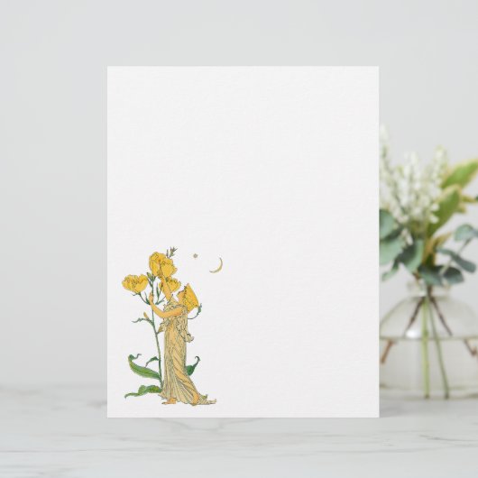 Vintage Märchen, Abend Primrose, Walter Krane (Stehend Vorderseite)