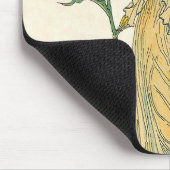 Vintage Märchen, Abend Primrose, Walter Krane Mousepad (Ecke)