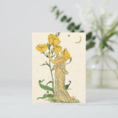 Vintage Märchen, Abend Primrose, Walter Krane Postkarte (Stehend Vorderseite)