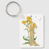 Vintage Märchen, Abend Primrose, Walter Krane Schlüsselanhänger (Vorderseite)