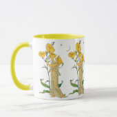 Vintage Märchen, Abend Primrose, Walter Krane Tasse (Links)