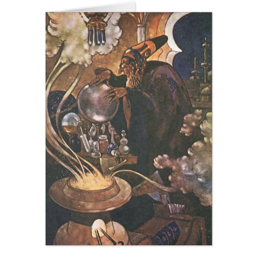 Vintage Märchen, Aladdin und die magische Lampe (Vorne)