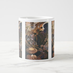 Vintage Märchen, Aladdin und die magische Lampe Jumbo-Tasse