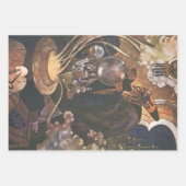 Vintage Märchen, Aladdin und Magic Lamp Geschenkpapier Set (Vorderseite 2)