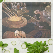 Vintage Märchen, Aladdin und Magic Lamp Geschirrtuch (Gefaltet)