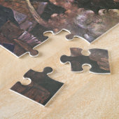 Vintage Märchen, Aladdin und Magic Lamp Puzzle (Seite)