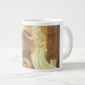 Vintage Märchen, Aschenputtel und Märchenmutter Jumbo-Tasse (Vorderseite Rechts)