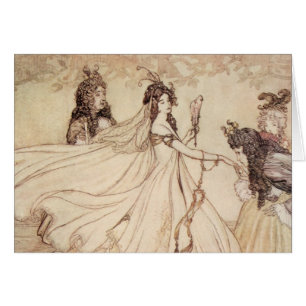 Vintage Märchen, Aschenputtel von Arthur Rackham