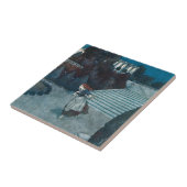 Vintage Märchen, Aschenputtel von Edmund Dulac Fliese (Seite)