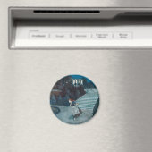 Vintage Märchen, Aschenputtel von Edmund Dulac Magnet (In Situ (Geschirrspüler))